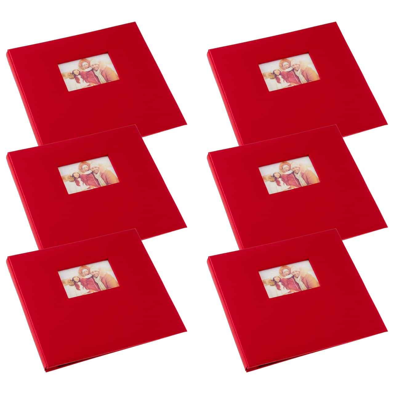 6 Pack: Cloth Scrapbook Album by Recollections®, 12" x 12"